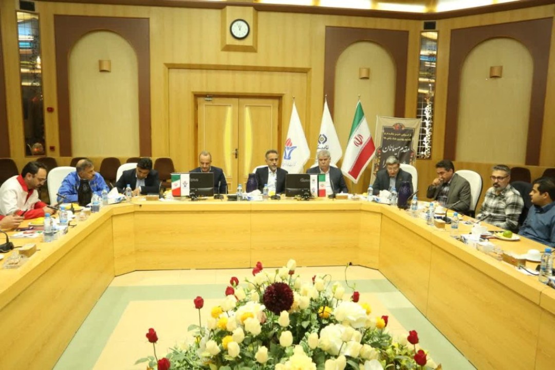 نشست مشترک معاون سازمان پدافند غیرعامل کشور با مدیرعامل پتروشیمی خراسان نشست مشترک معاون سازمان پدافند غیرعامل کشور با مدیرعامل پتروشیمی خراسان