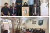 دیدار جمعی از کارکنان فولاد اکسین با خانواده شهید تقوی‌ فر