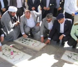 سفر استاندار مرکزی به شهر صنعتی کاوه به مناسبت هفته دولت