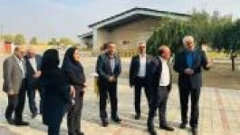 حضور فرود عسگری معاون وزیر اقتصاد و رئیس کل گمرک ایران‌ و هیئت همراه در گمرک استان همدان و بازدید از بخش‌های مختلف این گمرک